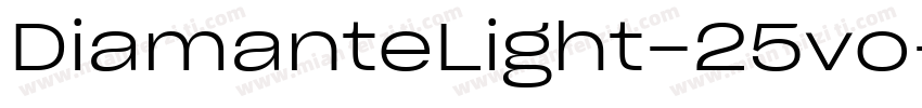 DiamanteLight-25vo字体转换
