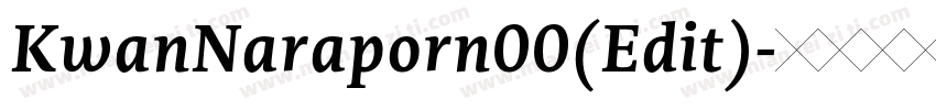 KwanNaraporn00(Edit)字体转换