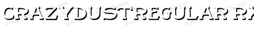 CrazyDustRegular-rXL9字体转换