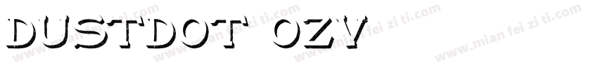 Dustdot-7OZV字体转换