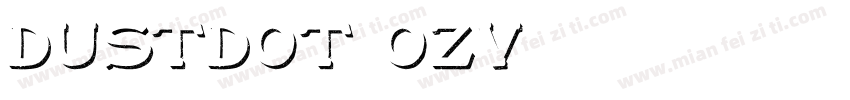 Dustdot-7OZV字体转换