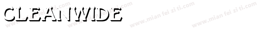 CleanWide字体转换