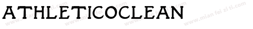 AthleticoClean字体转换