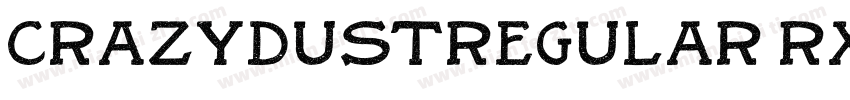 CrazyDustRegular-rXL9字体转换