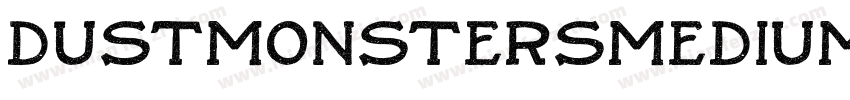 DustmonstersMedium-PVvB字体转换