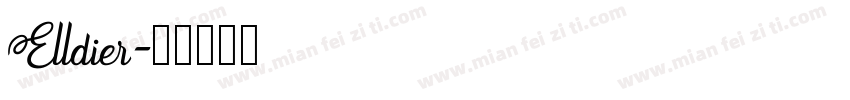 Elldier字体转换