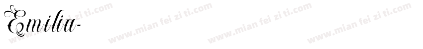 Emilia字体转换