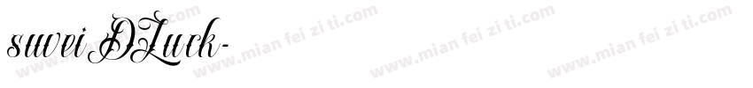 sweiDLuck字体转换