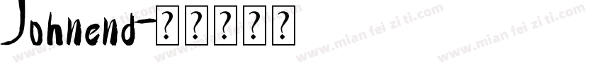 Johnend字体转换