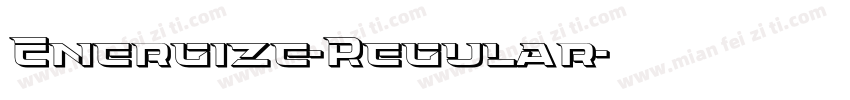 Energize-Regular字体转换