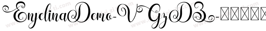 EnjelinaDemo-VGzDZ字体转换