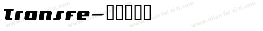 Transfe字体转换