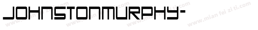 JOHNSTONMURPHY字体转换