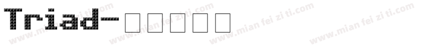Triad字体转换
