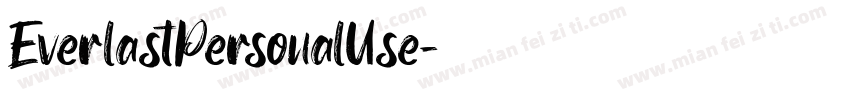 EverlastPersonalUse字体转换
