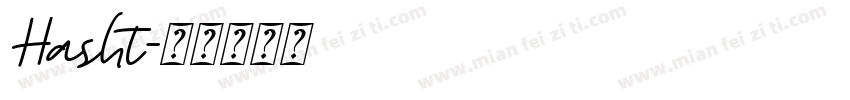 Hasht字体转换