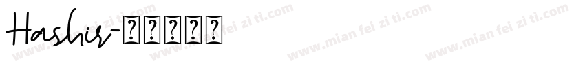 Hashir字体转换