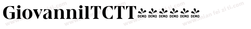 GiovannilTCTT字体转换