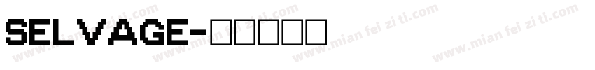 Selvage字体转换
