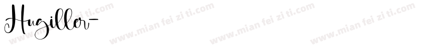 Hugiller字体转换