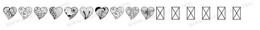 fancyheart字体转换