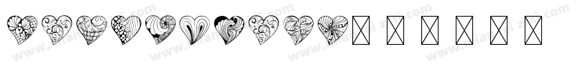 fancyheart字体转换
