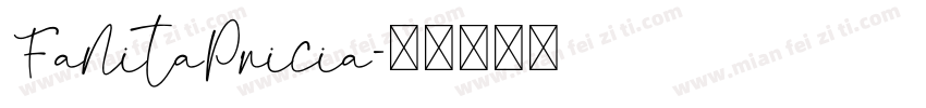 FanitaPricia字体转换