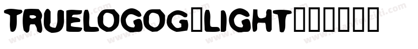 TrueLogoG-Light字体转换