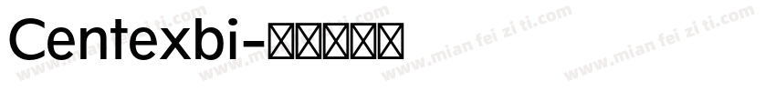 Centexbi字体转换