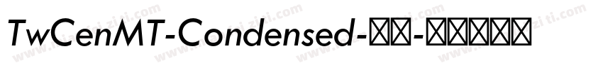 TwCenMT-Condensed-普通字体转换