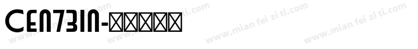 Cen731n字体转换