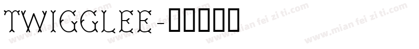 Twigglee字体转换