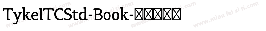 TykeITCStd-Book字体转换