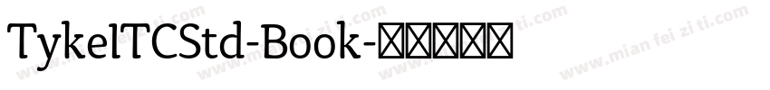 TykeITCStd-Book字体转换