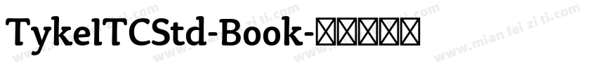 TykeITCStd-Book字体转换