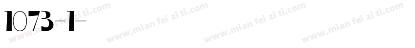 1073-1字体转换