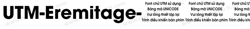 UTM-Eremitage字体转换
