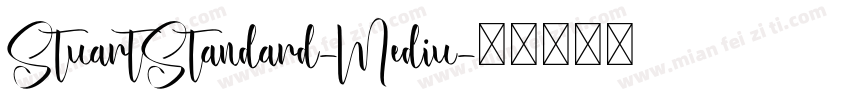 StuartStandard-Mediu字体转换