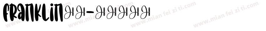 franklin字体字体转换