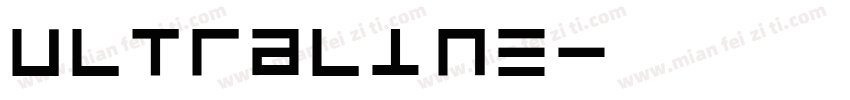UltraLine字体转换
