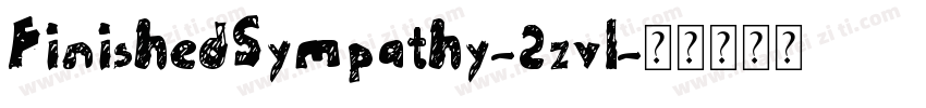 FinishedSympathy-2zvl字体转换