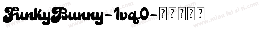 FunkyBunny-1vq0字体转换