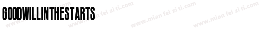 Goodwillinthestarts字体转换