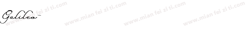 Galileo字体转换