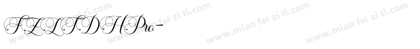 FZLTDHPro字体转换
