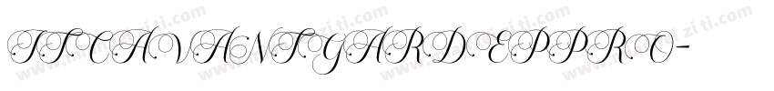 ITCAVANTGARDEPPRO字体转换