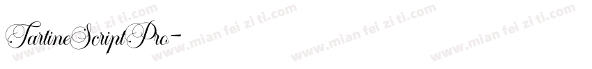 TartineScriptPro字体转换
