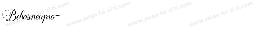 Bebasneupro字体转换