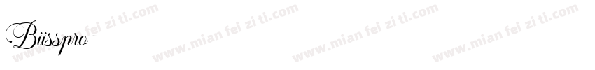 Biisspro字体转换