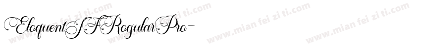 EloquentJFRogularPro字体转换